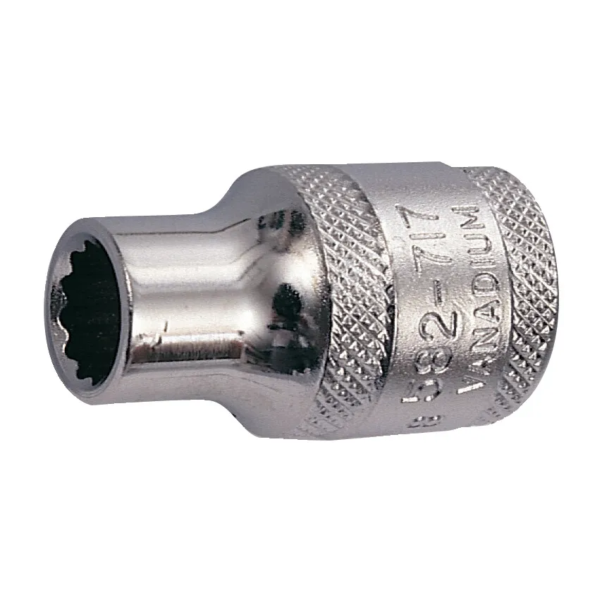 1/2in. Drive,  Bi-Hexagon Socket, 1/4in. A/F,  Whitworth,  12 Point