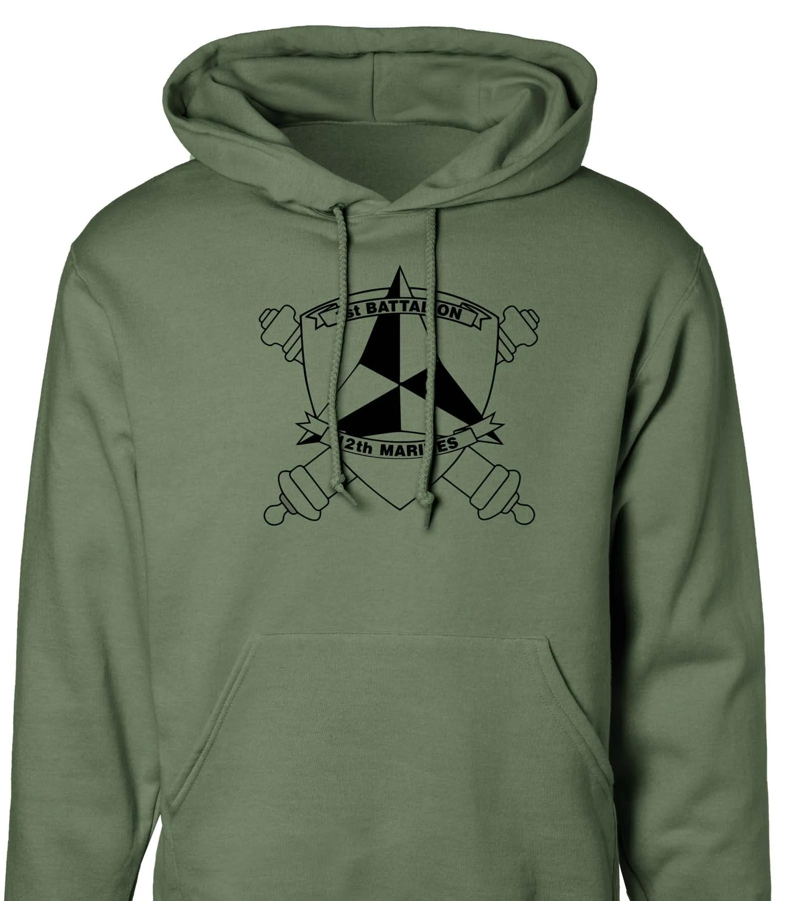 Hoodie for 1/12 Marines Battalion