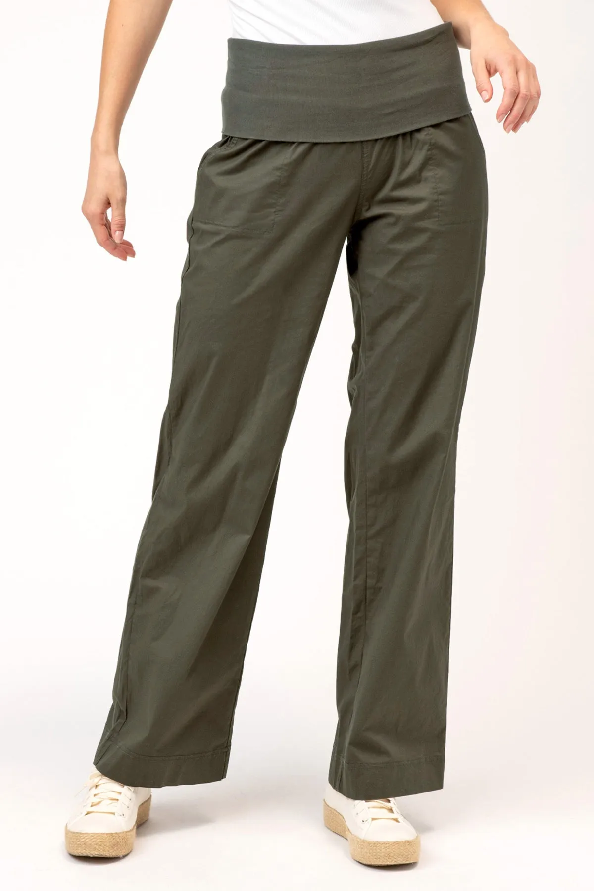 4-Pocket Fold Over Pant