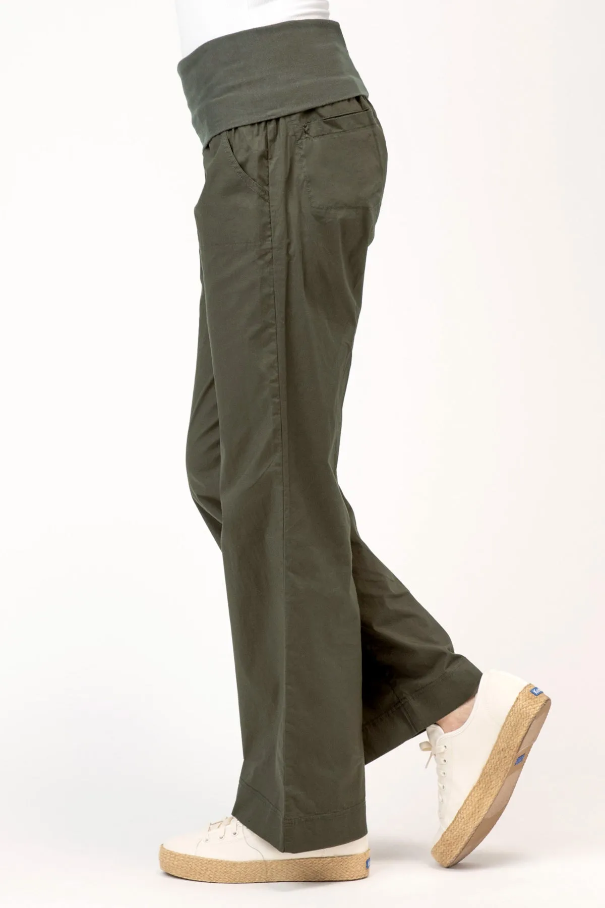 4-Pocket Fold Over Pant