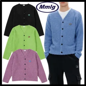 87MM Casual Style Street Style Logo Cardigans