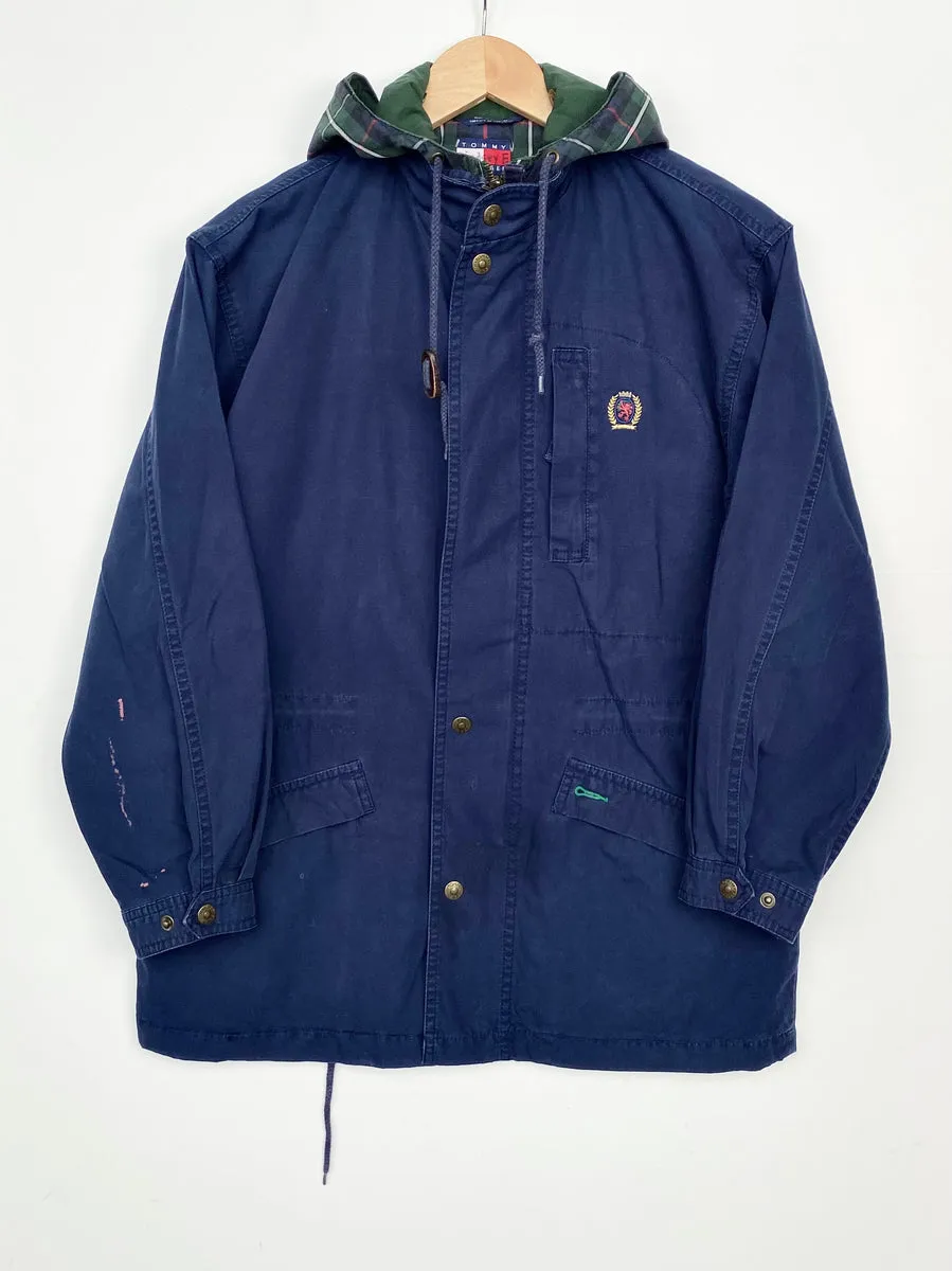 90s Tommy Hilfiger Vintage Men's Parka Jacket Medium Size