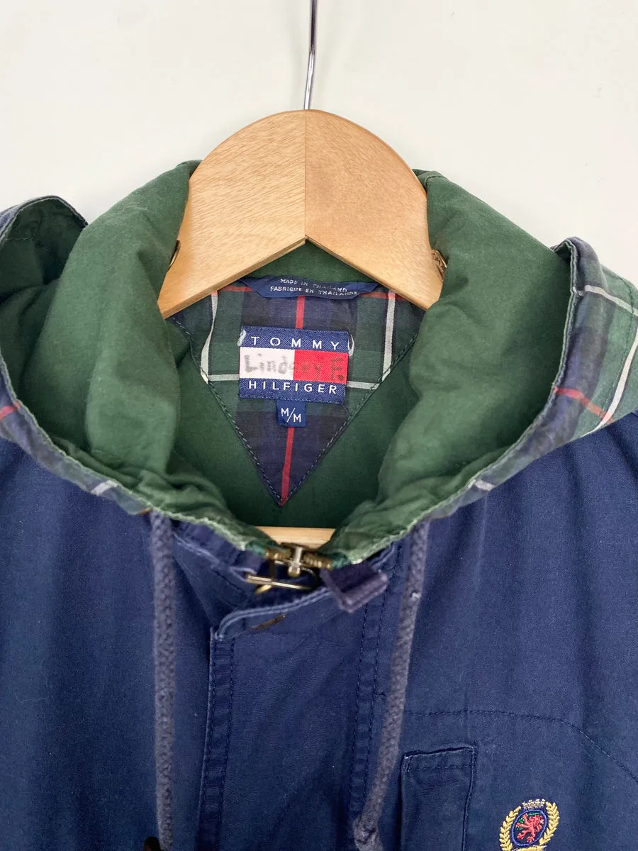 90s Tommy Hilfiger Vintage Men's Parka Jacket Medium Size