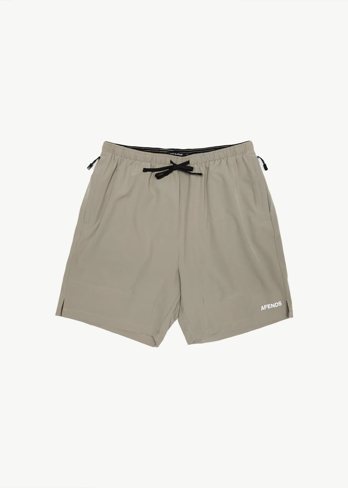 AFENDS Men's Olive Performance Shorts 18 Inch