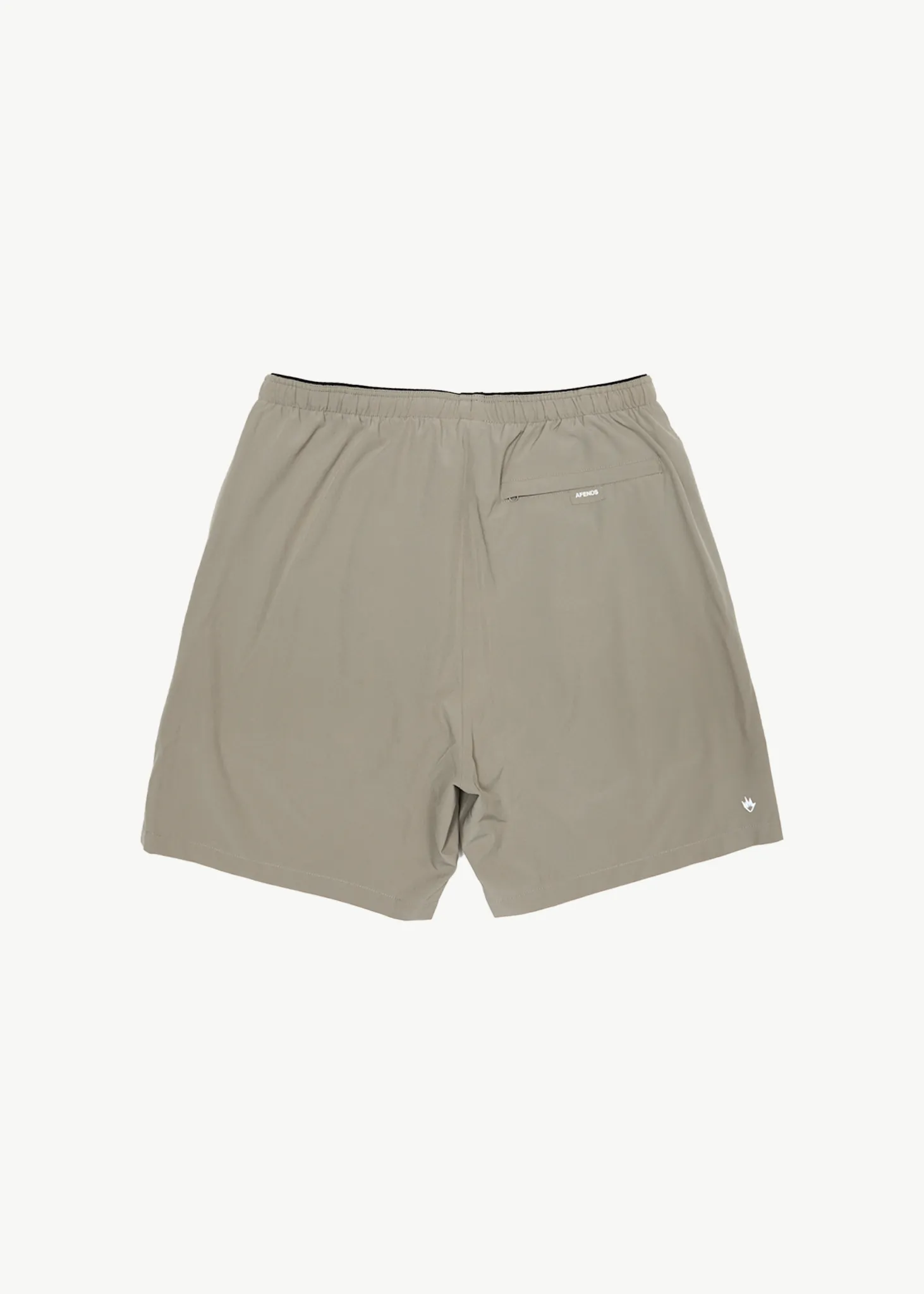 AFENDS Men's Olive Performance Shorts 18 Inch