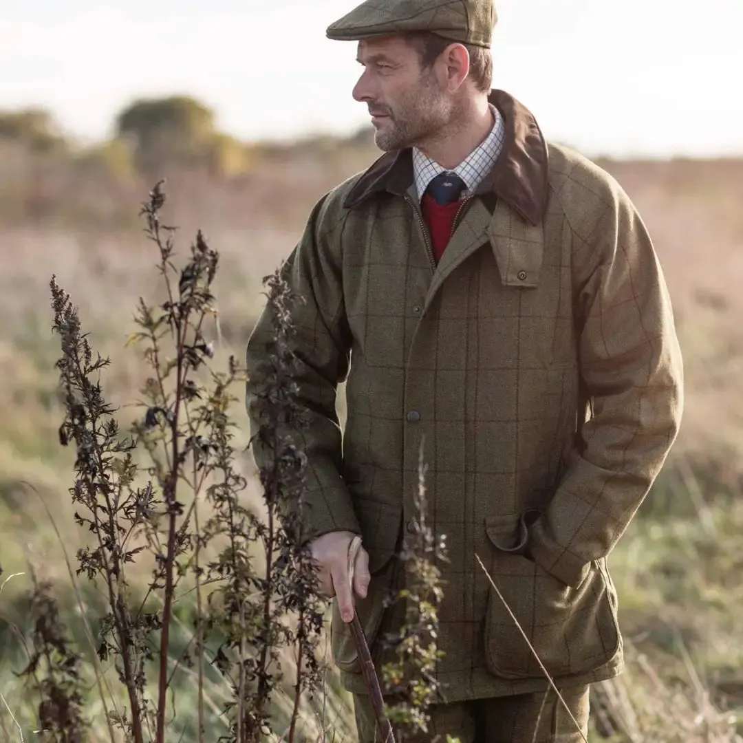 Alan Paine Rutland Waterproof Tweed Coat - Alan Paine Men's Waterproof Tweed Coat