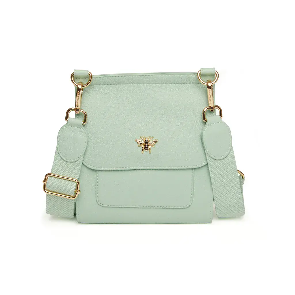 Alice Wheeler Bloomsbury CBB Crossbody Bag Pastel Mint