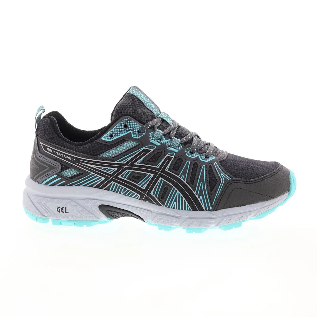 Asics Gel-Venture 7 1012A682-020 Black Wide Athletic Running Shoes for Women