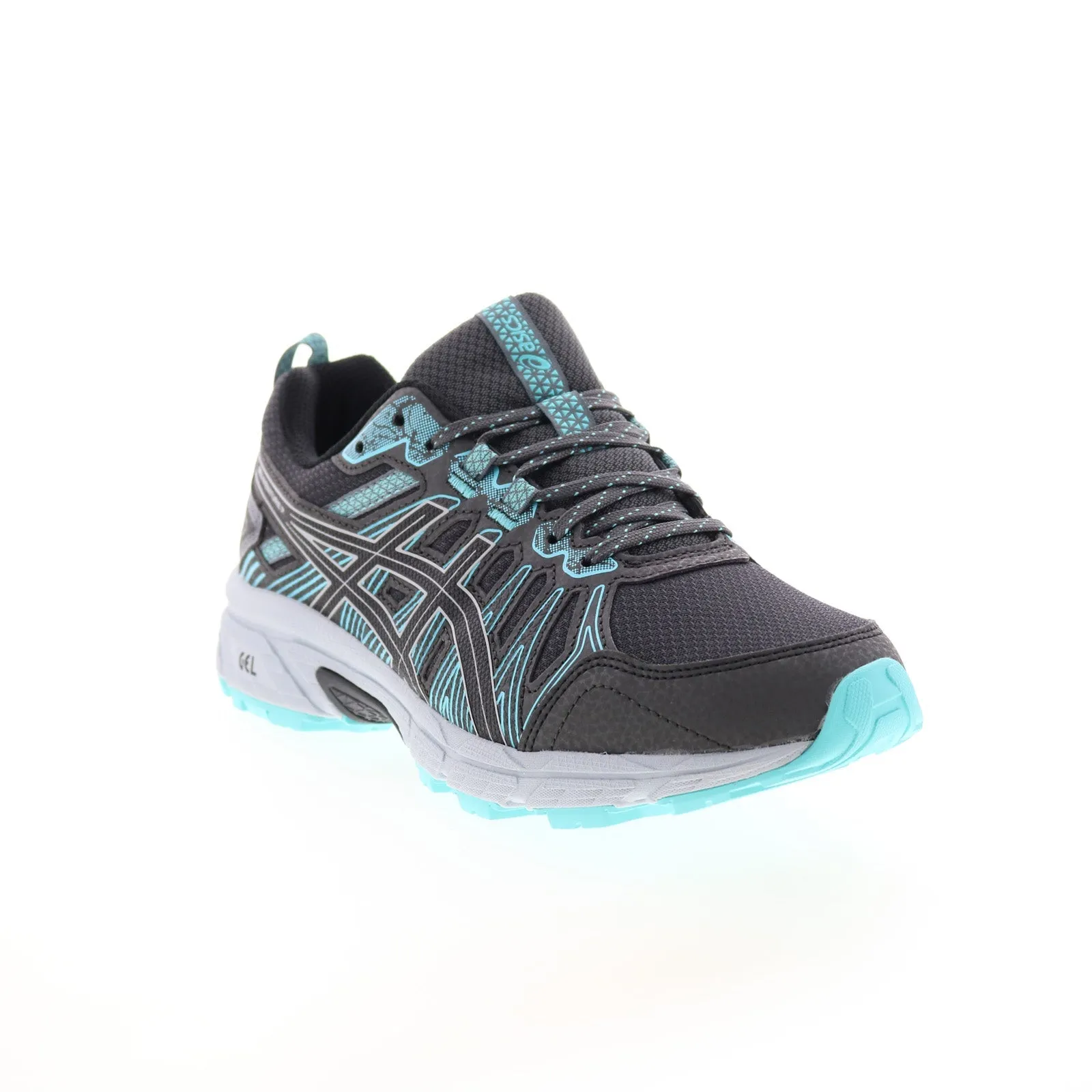 Asics Gel-Venture 7 1012A682-020 Black Wide Athletic Running Shoes for Women