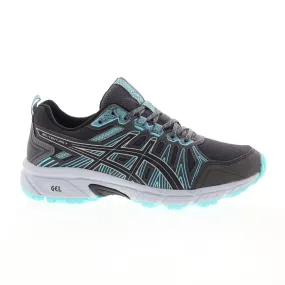 Asics Gel-Venture 7 1012A682-020 Black Wide Athletic Running Shoes for Women