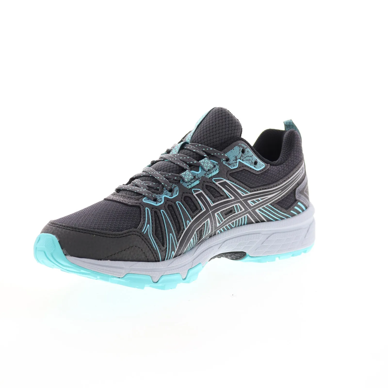 Asics Gel-Venture 7 1012A682-020 Black Wide Athletic Running Shoes for Women