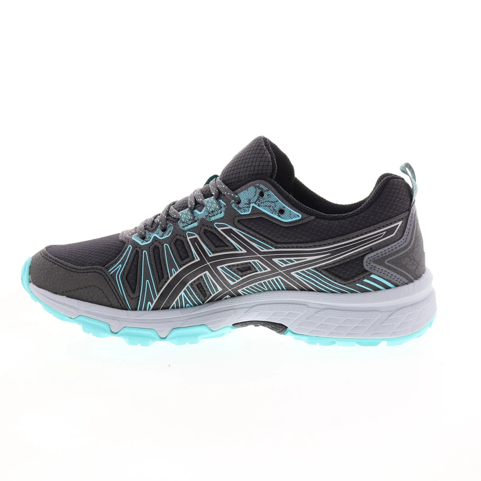 Asics Gel-Venture 7 1012A682-020 Black Wide Athletic Running Shoes for Women