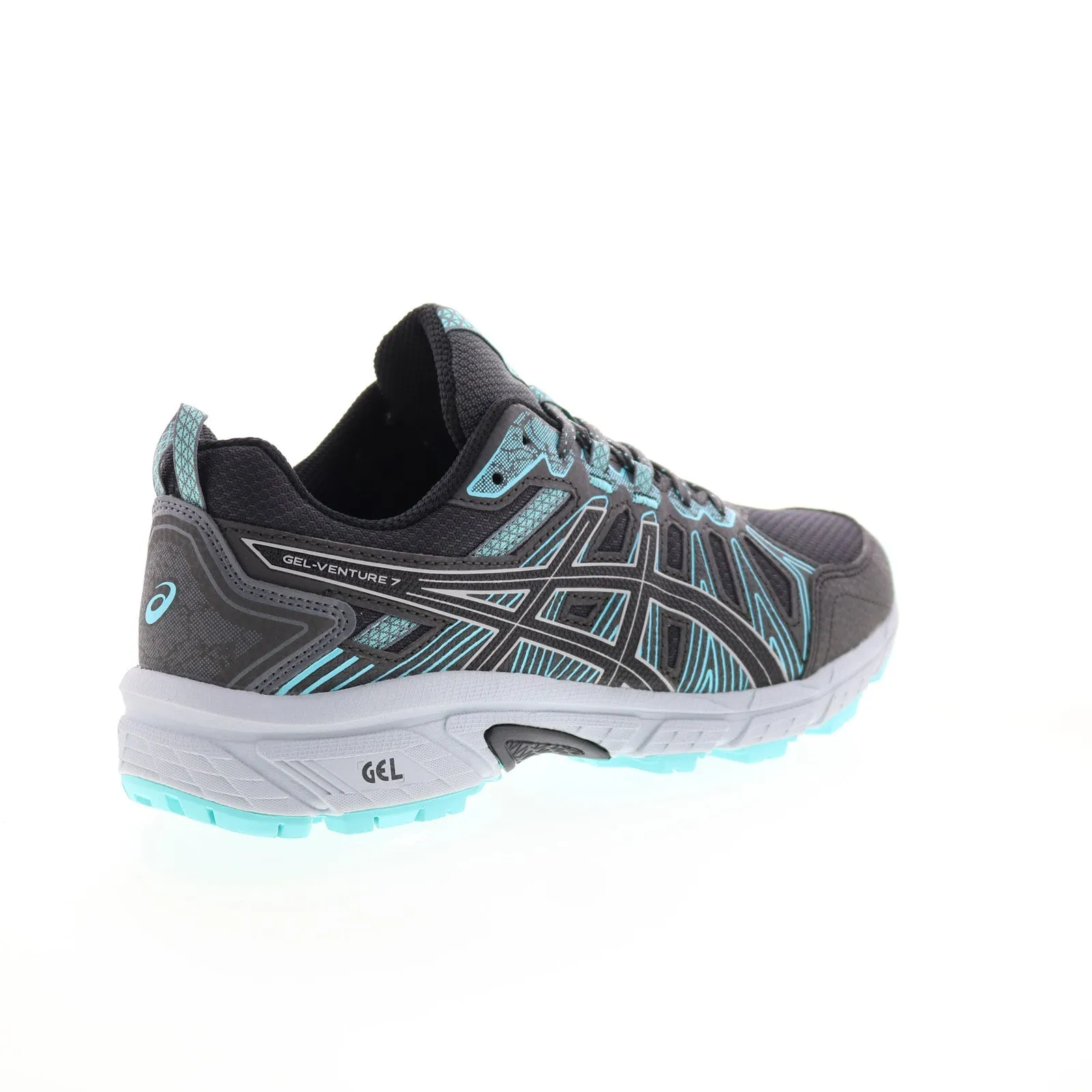 Asics Gel-Venture 7 1012A682-020 Black Wide Athletic Running Shoes for Women