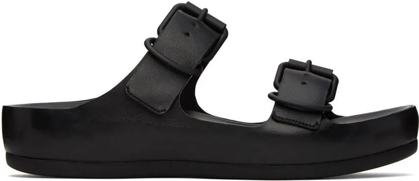 AT.KOLLEKTIVE Black Natacha Ramsay Levi Edition Sandals