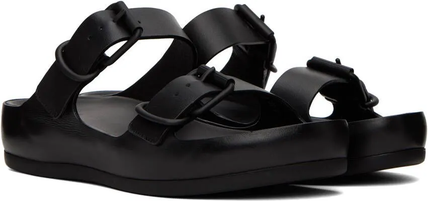 AT.KOLLEKTIVE Black Natacha Ramsay Levi Edition Sandals