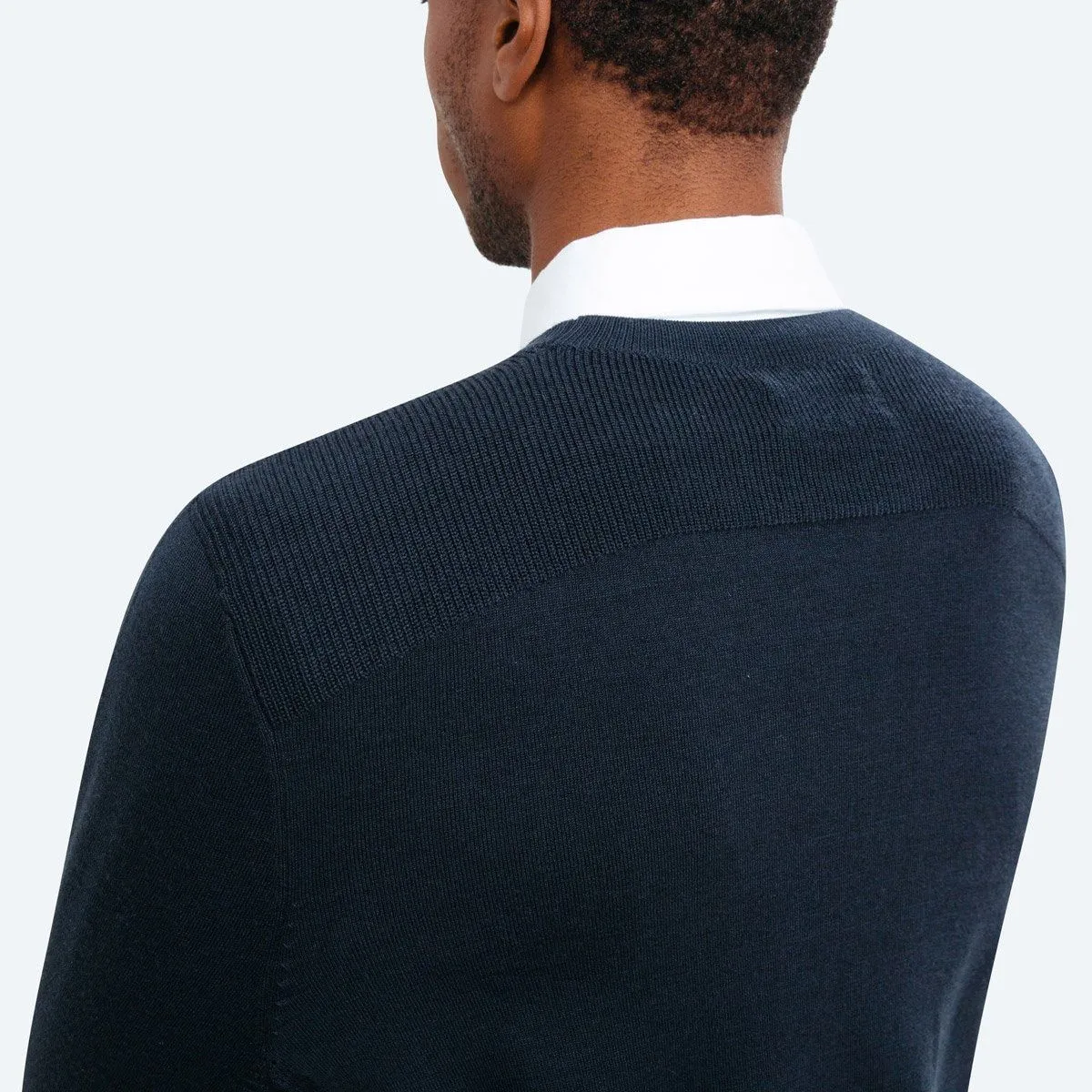 Navy Atlas Crew Neck Sweater