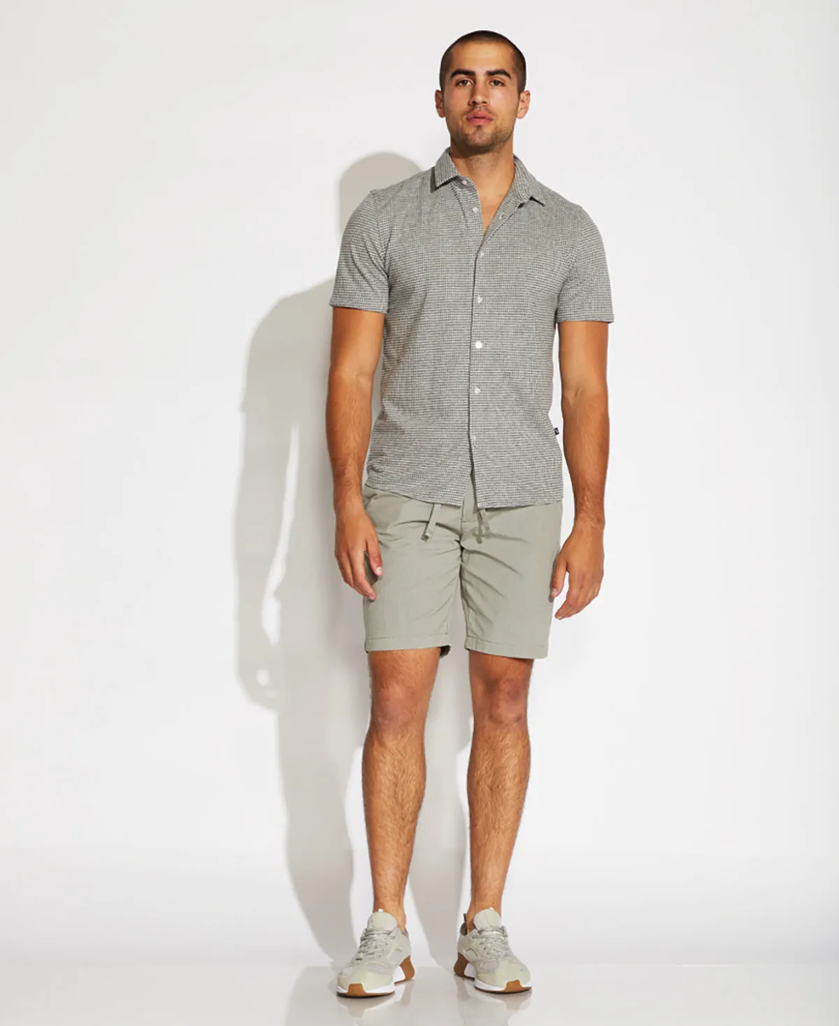 Dark Gray Badgley Shorts