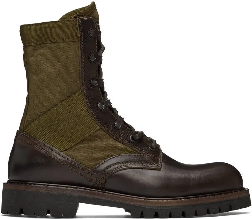 Belstaff Khaki Trooper Boots