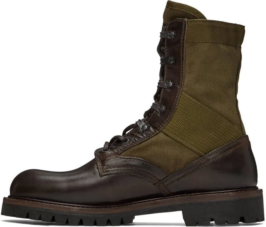 Belstaff Khaki Trooper Boots