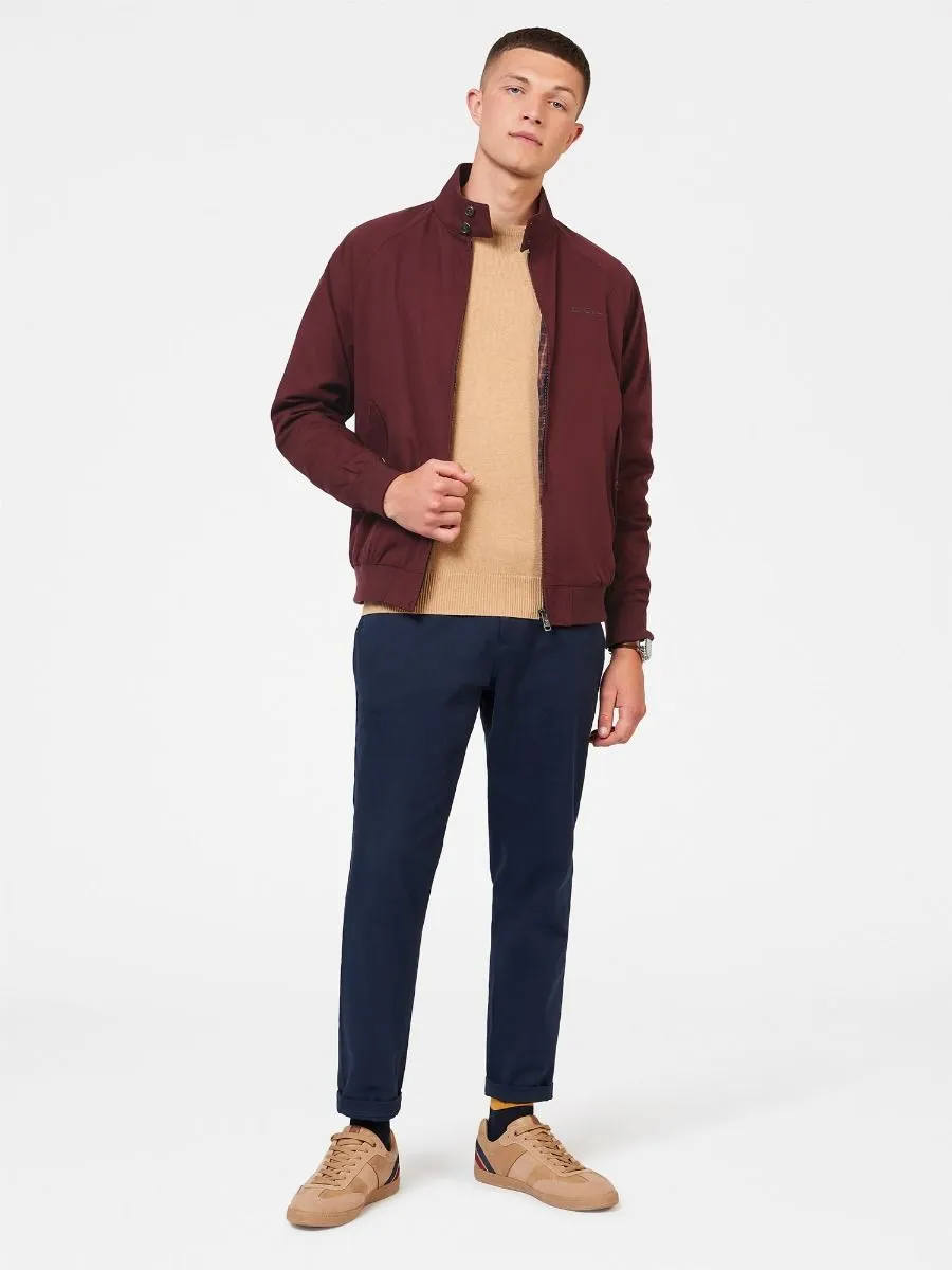 Ben Sherman Aubergine Signature Casual Harrington Jacket