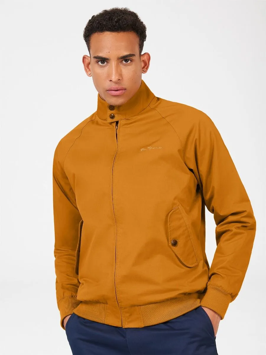 Ben Sherman Mustard Signature Casual Harrington Jacket