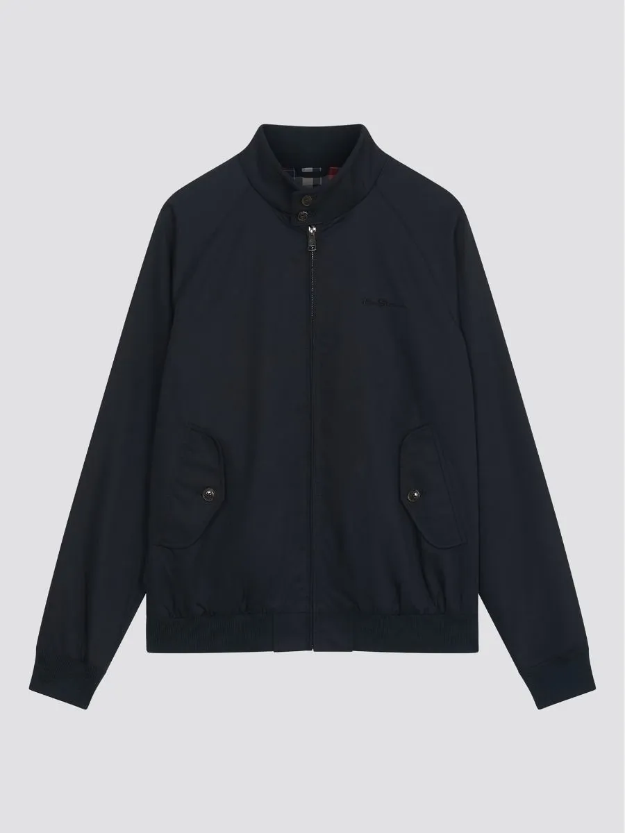 Ben Sherman Signature Casuals Dark Navy Harrington Jacket