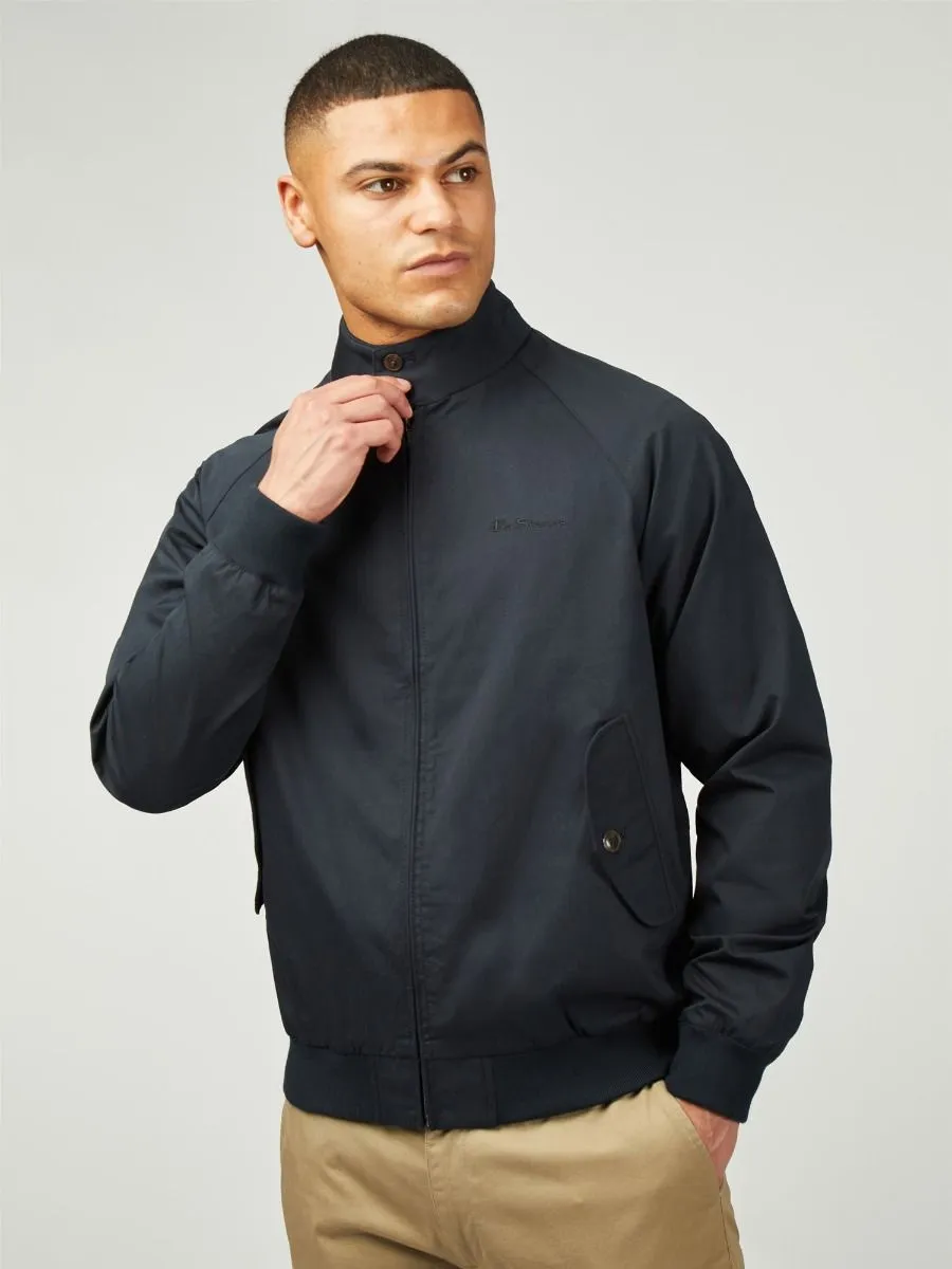 Ben Sherman Signature Casuals Dark Navy Harrington Jacket