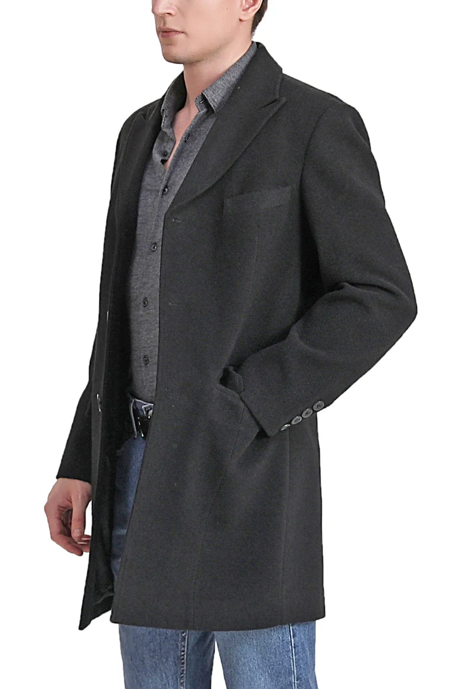 Marc Walker Coat Wool Blend Men shop BGSD.