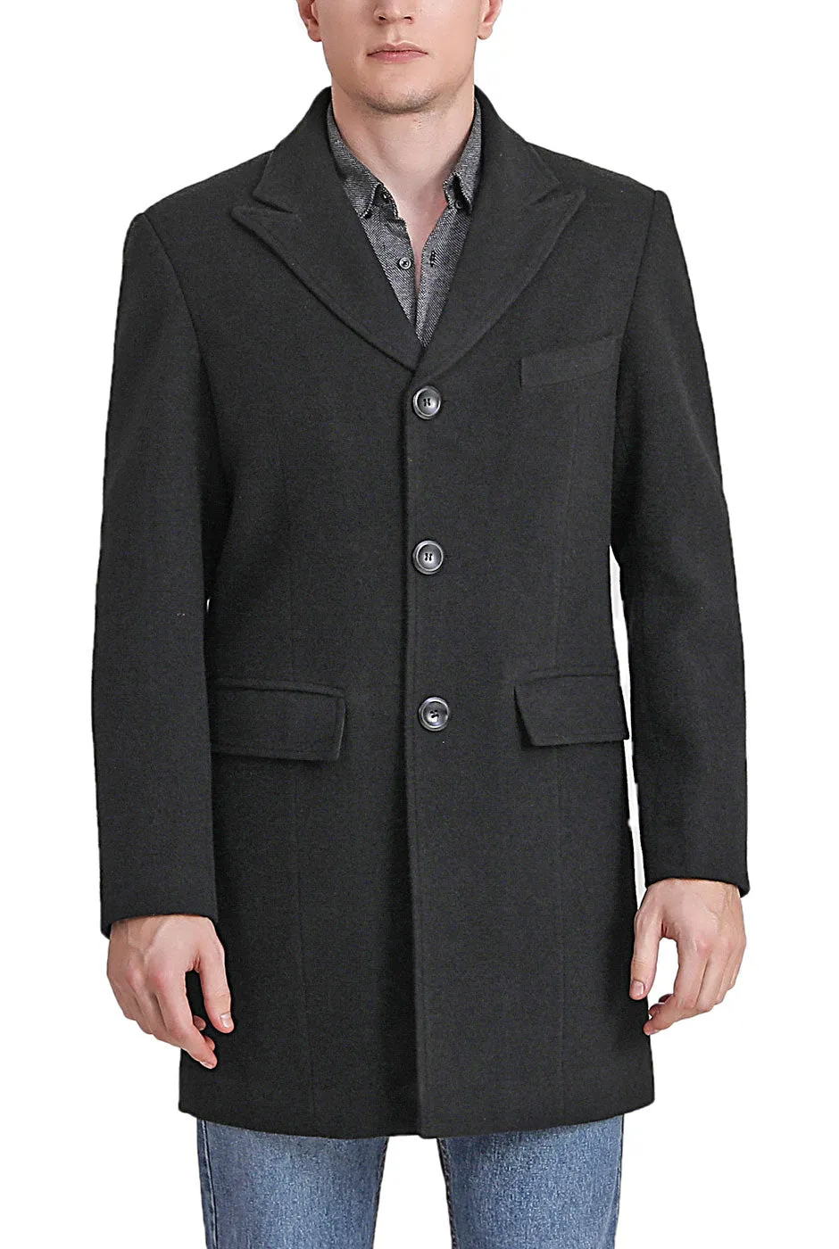 Marc Walker Coat Wool Blend Men shop BGSD.