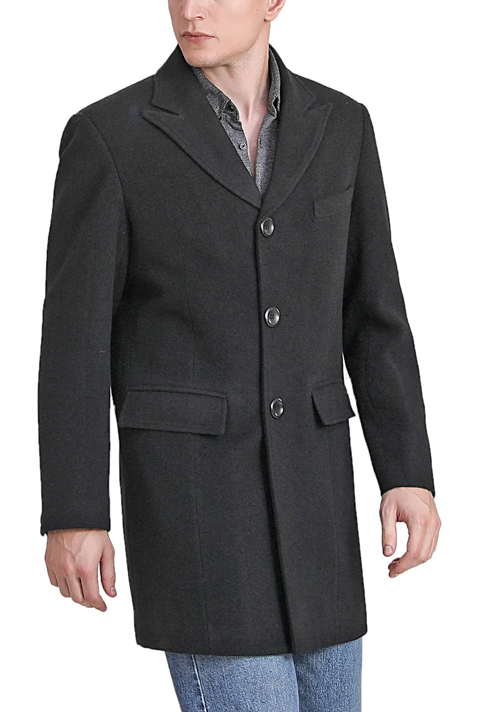 Marc Walker Coat Wool Blend Men shop BGSD.