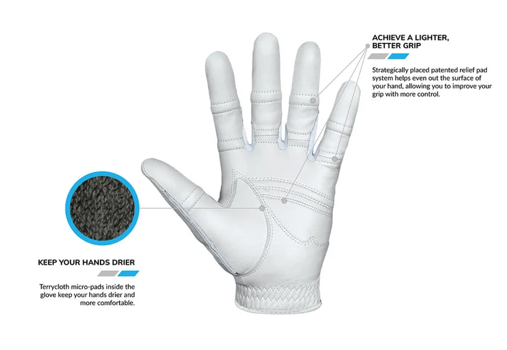 Womens StableGrip 2.0 Golf Glove in Periwinkle