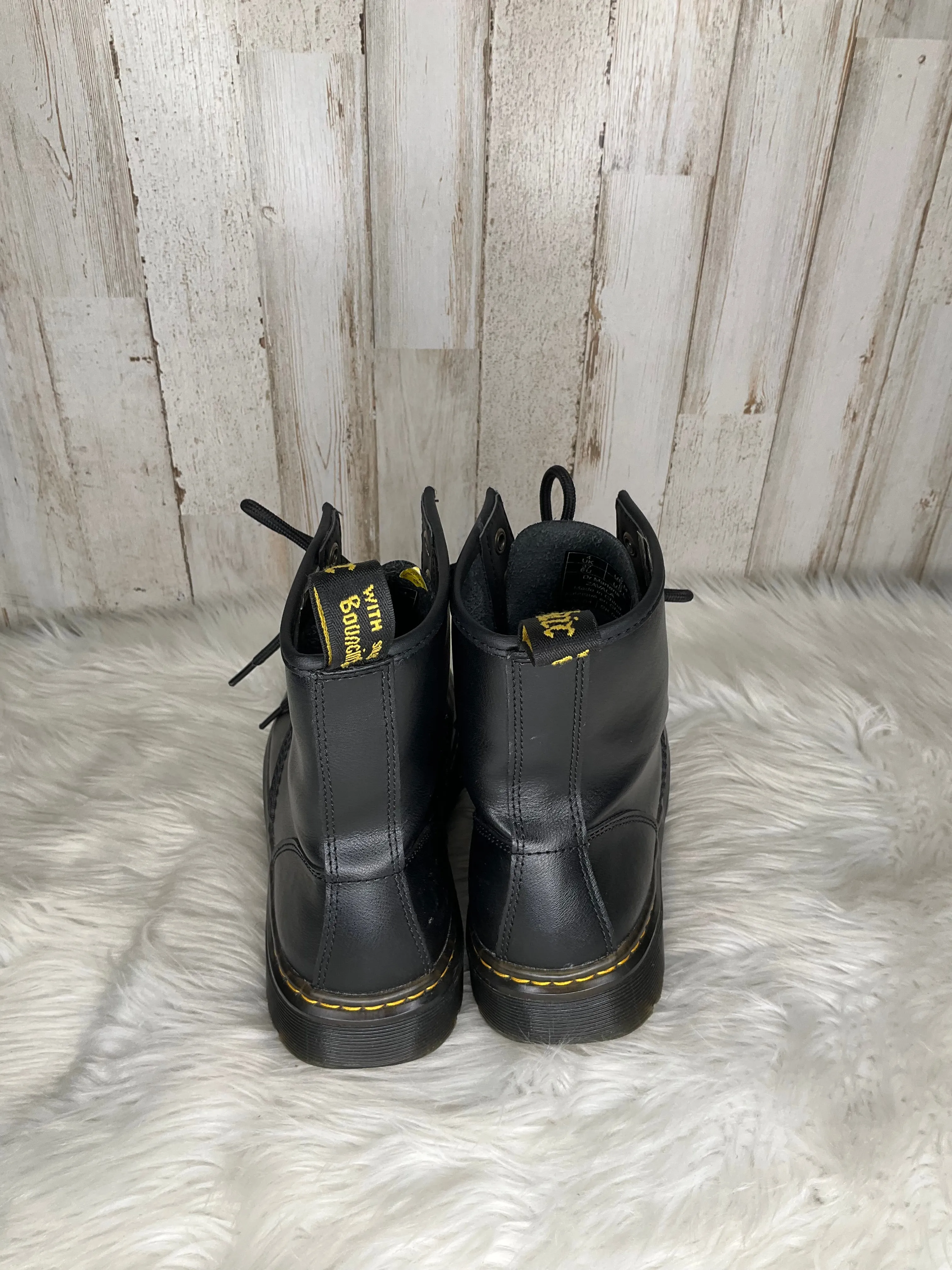 Black Dr Martens Combat Boots Size 7