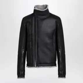 Shearling Bauhaus Jacket in Black