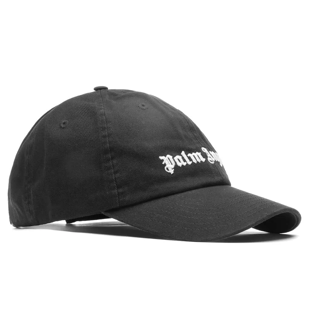 Black White Classic Logo Cap