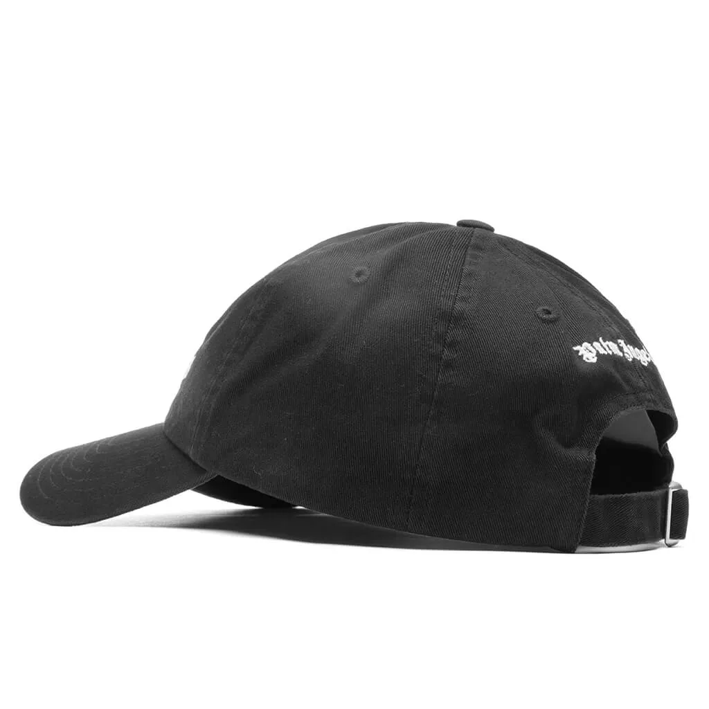 Black White Classic Logo Cap