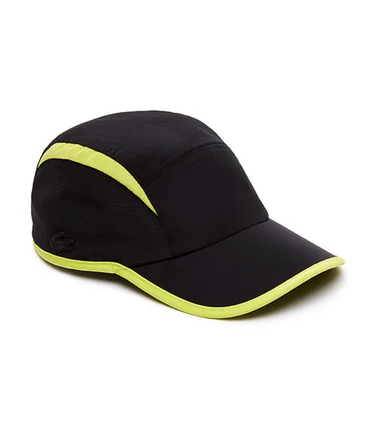 Black/Firefly Cutout Jockey Cap