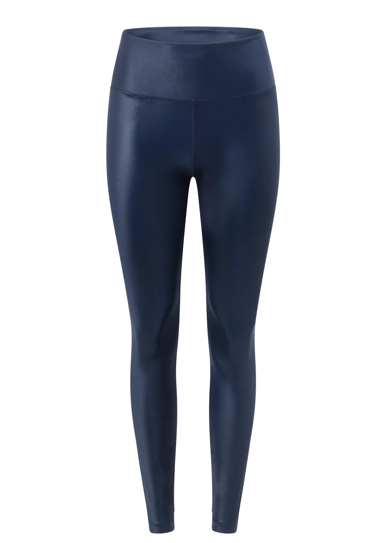 Blue Wet Look Leggings - Lorna Jane Australia