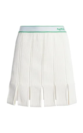 Bottega Veneta Mini Skirt with Logo Detail