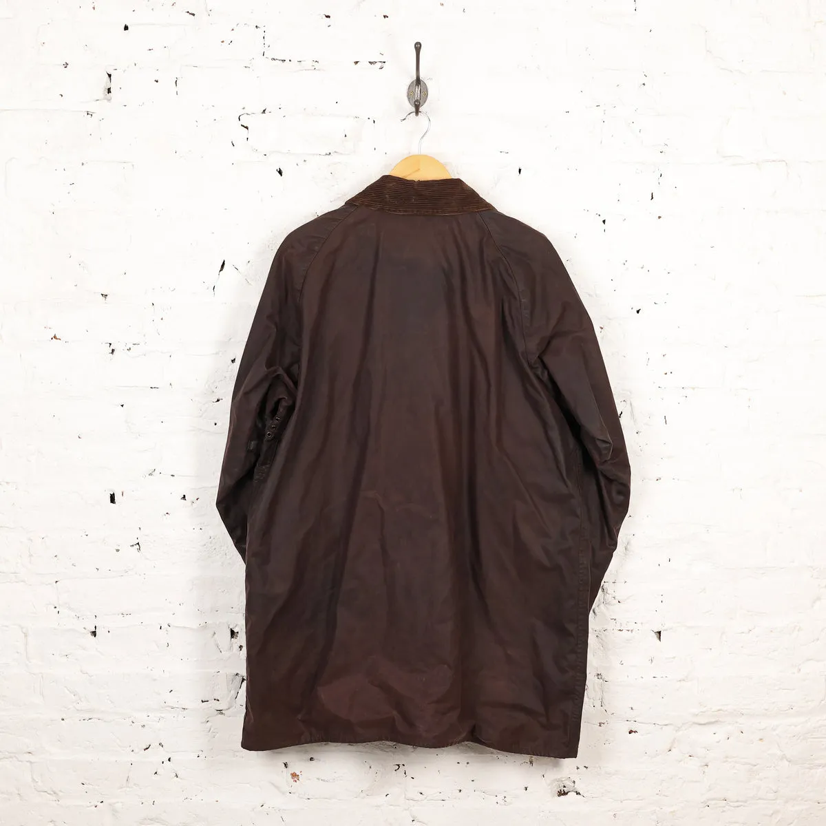 Brown Wax Jacket Coat