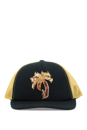 burning palm trucker hat - PALM ANGELS