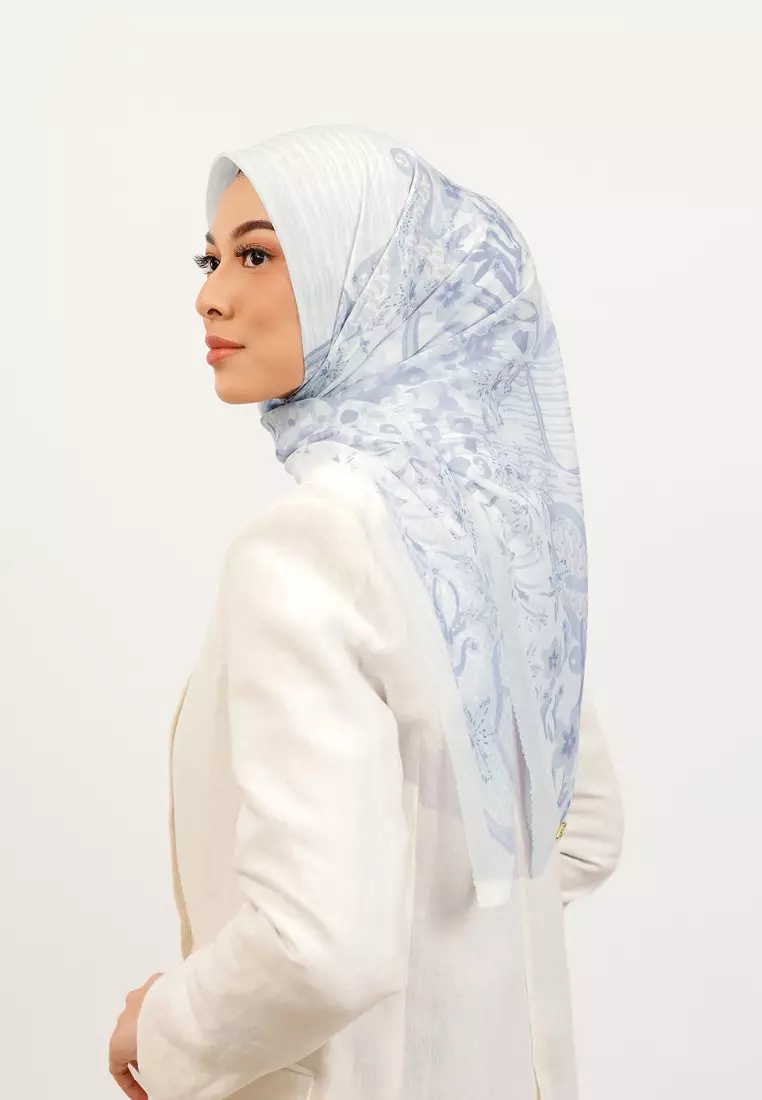 Buttonscarves Paradiso Voile Square - Jasmine