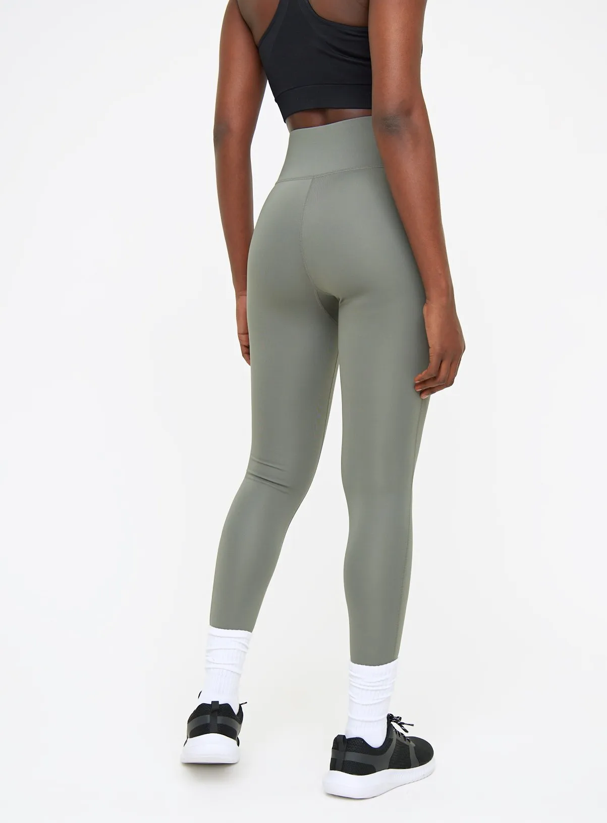 Active Khaki Performance Leggings XXL | Sports Leggings for Women | Buy Now