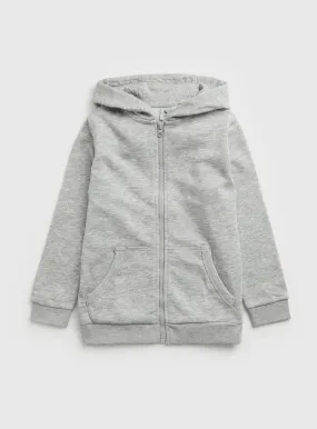 Grey Zip Through Hoodie - 5 Years | Shop Jumpers & Hoodies at Tu - Buy Now