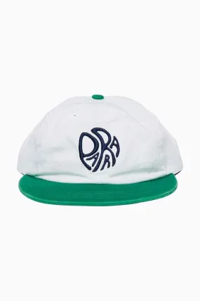 By Parra Cotton Baseball Cap Circle Tweak White Color