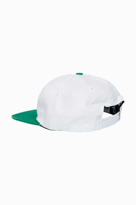 By Parra Cotton Baseball Cap Circle Tweak White Color