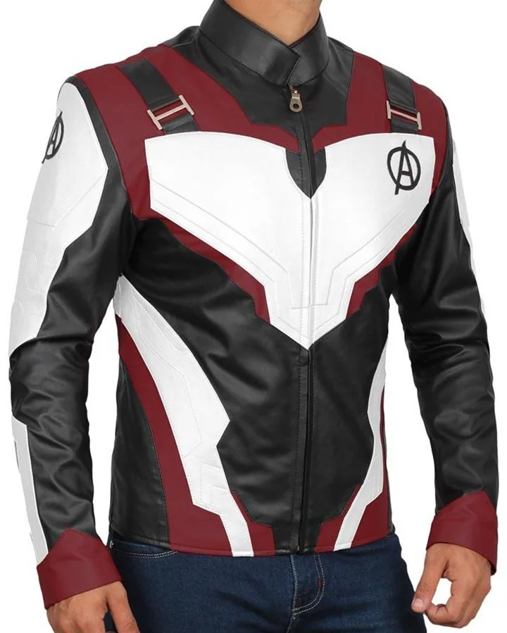 Captain America Quantum Leather Jacket by William