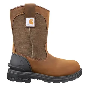 Carhartt Ironwood Waterproof Soft Toe Wellington Boots 13M Bison Brown Oil Tan