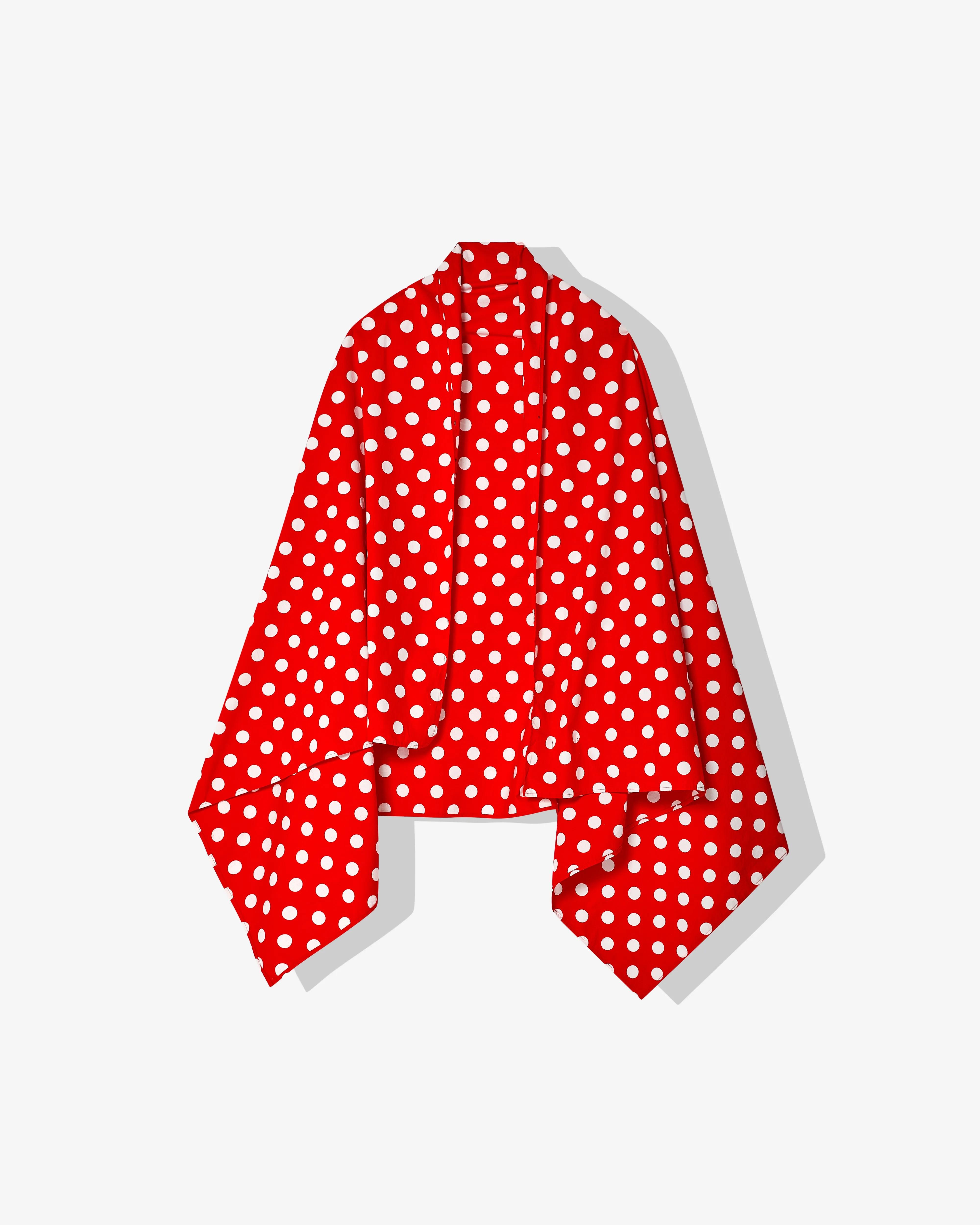 CDG Polka Dot Airline Print Stole Red - Where to Buy