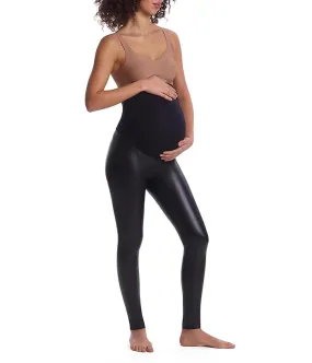 Commando Faux Leather Maternity Leggings SLG89