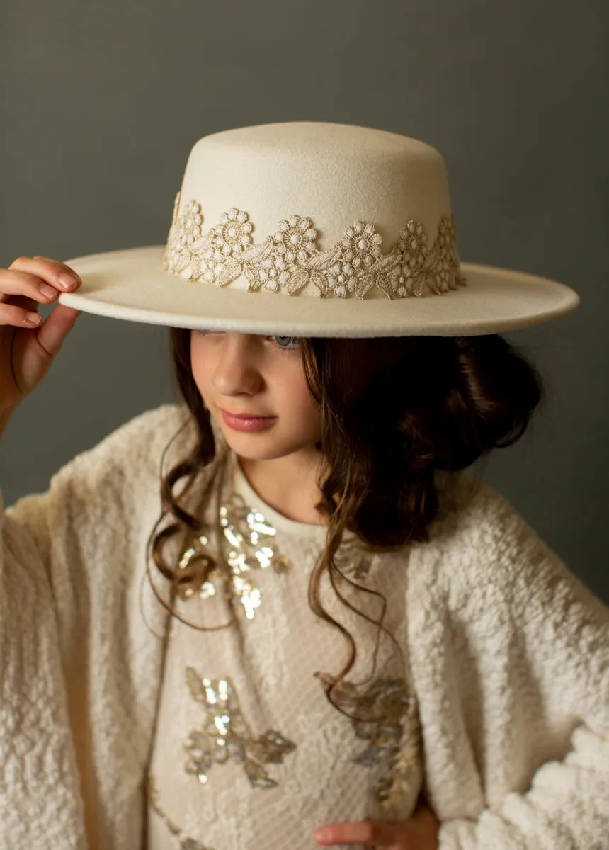 Cream Hallie Hat